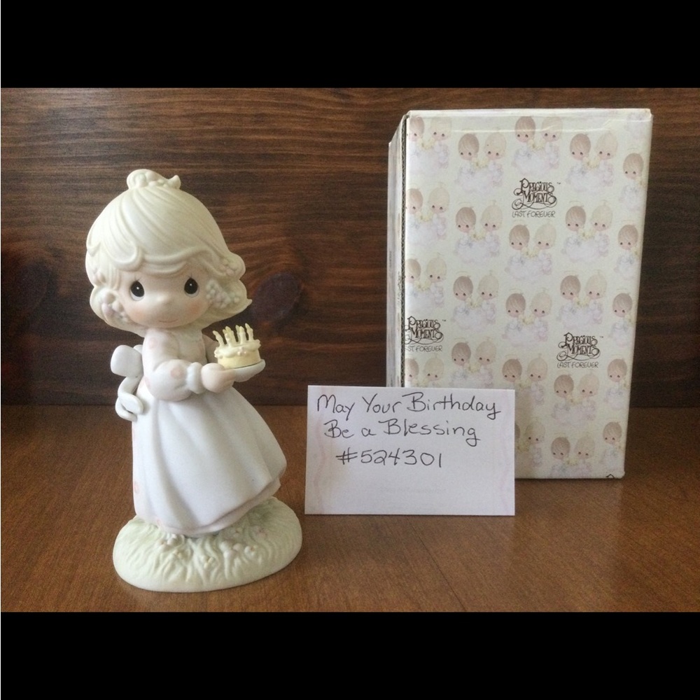 Precious Moments "May Your Birthday Be a Blessing" , #524301